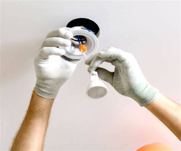 Can I install LED downlights myself?