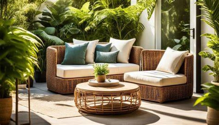 Can wicker chairs be left outside?