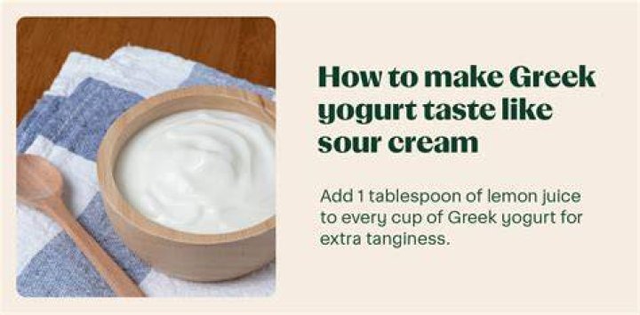 Can you use Greek yogurt instead of sour cream?