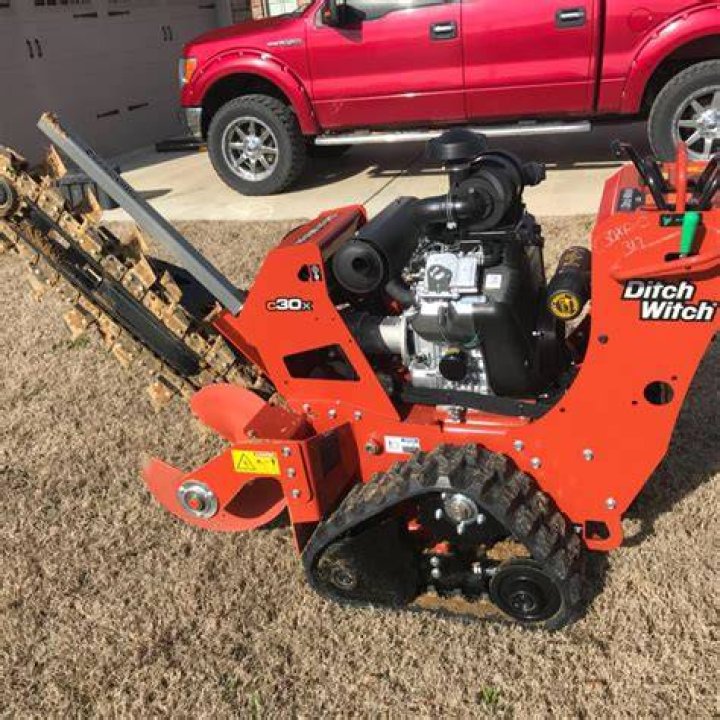 How deep can you dig with a Ditch Witch?