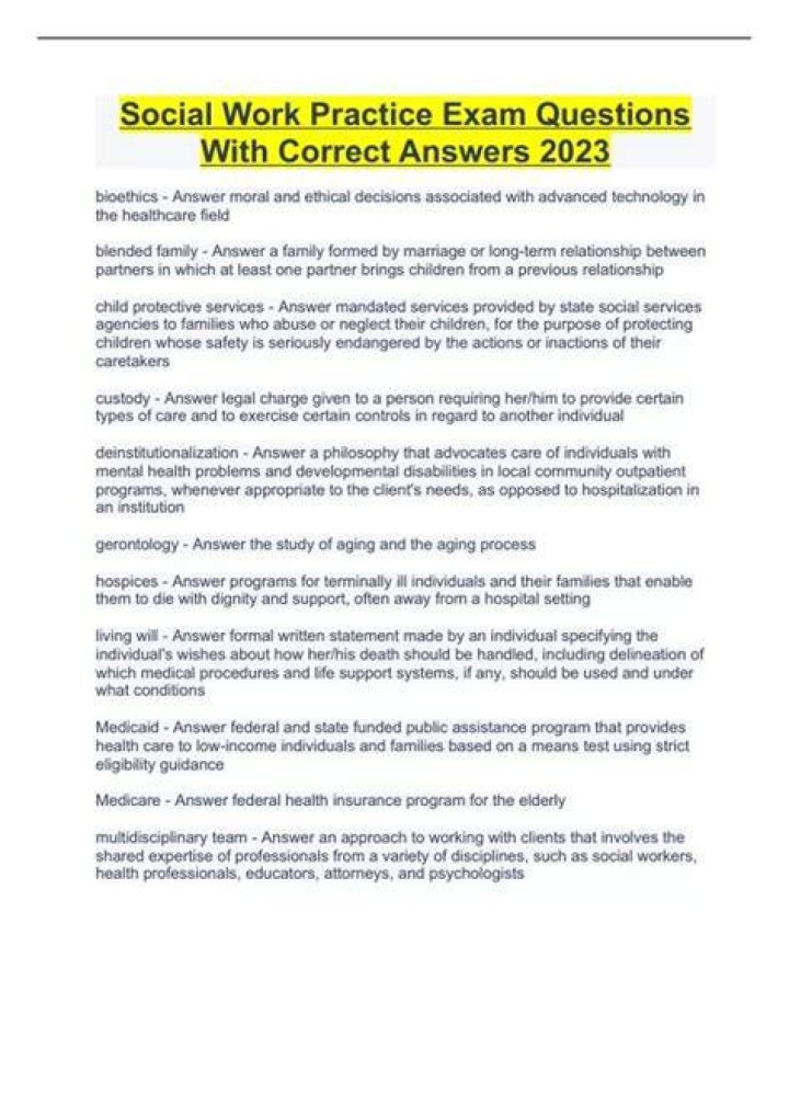 How do I study for the social work licensing exam?