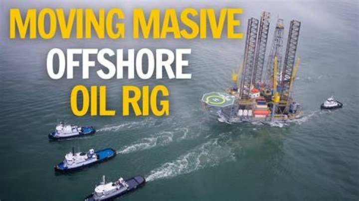 How do they move offshore oil rigs?