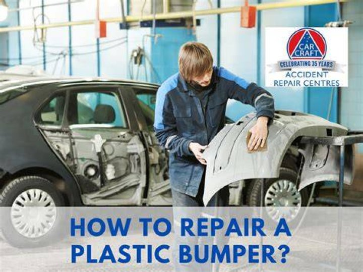 How do you repair a plastic wheel cover?