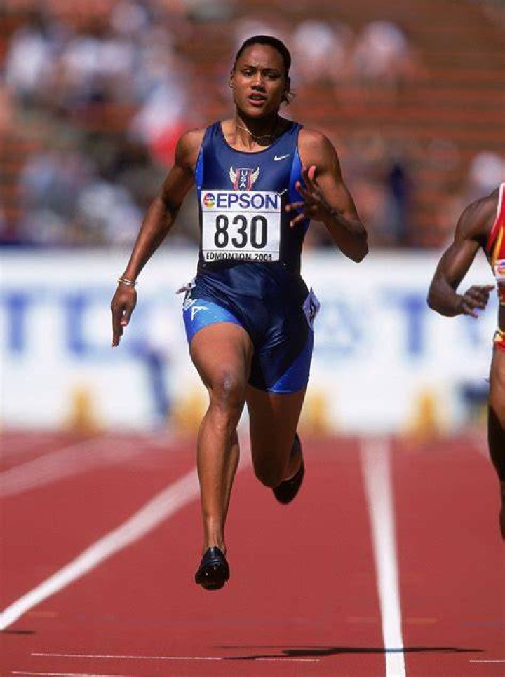 How old is Marion Jones now?