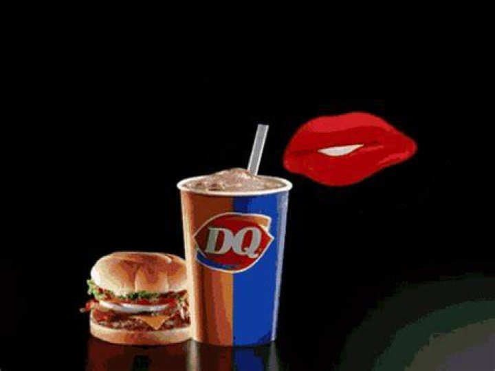 Is the Dairy Queen logo lips?