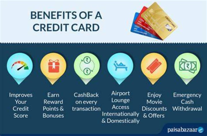 What are some benefits of having a credit card?