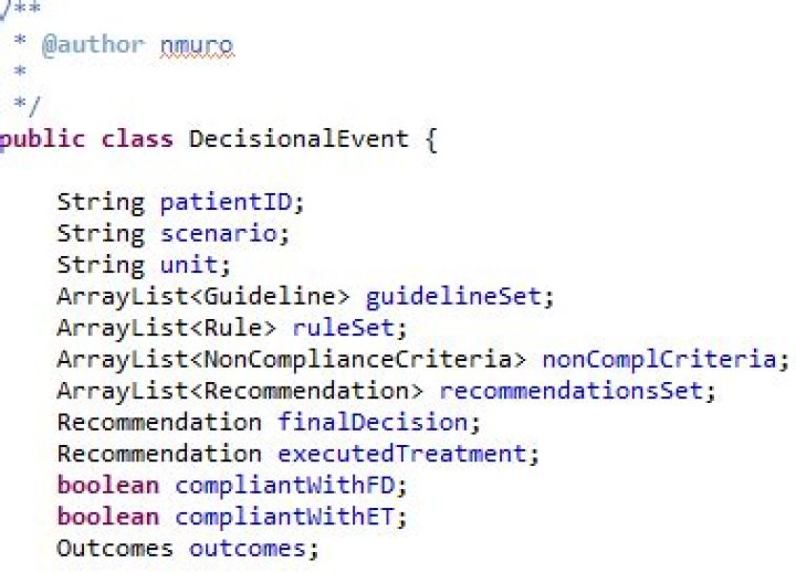 What are the attributes required for class declaration in Java?