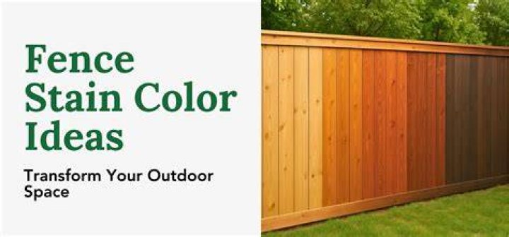 What color should I paint my wood fence?