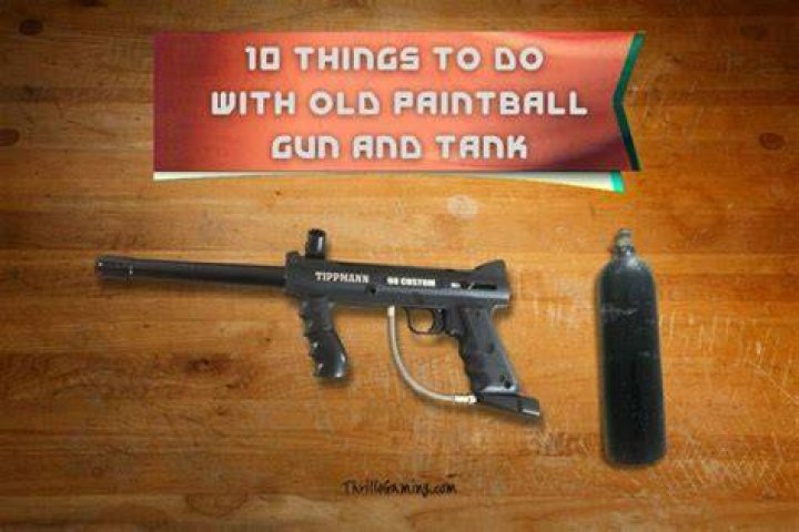 What do you do with old paintball tanks?