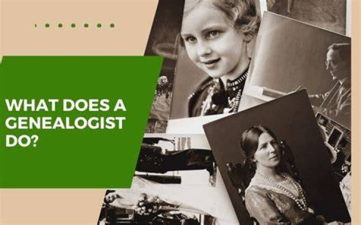 What does a professional genealogist do?