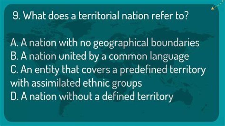 What does nation refer to?