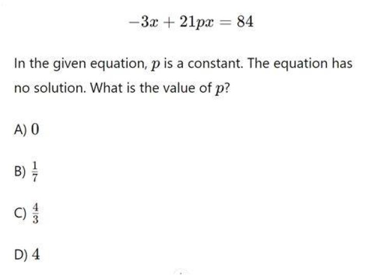 What is a constant in math SAT?