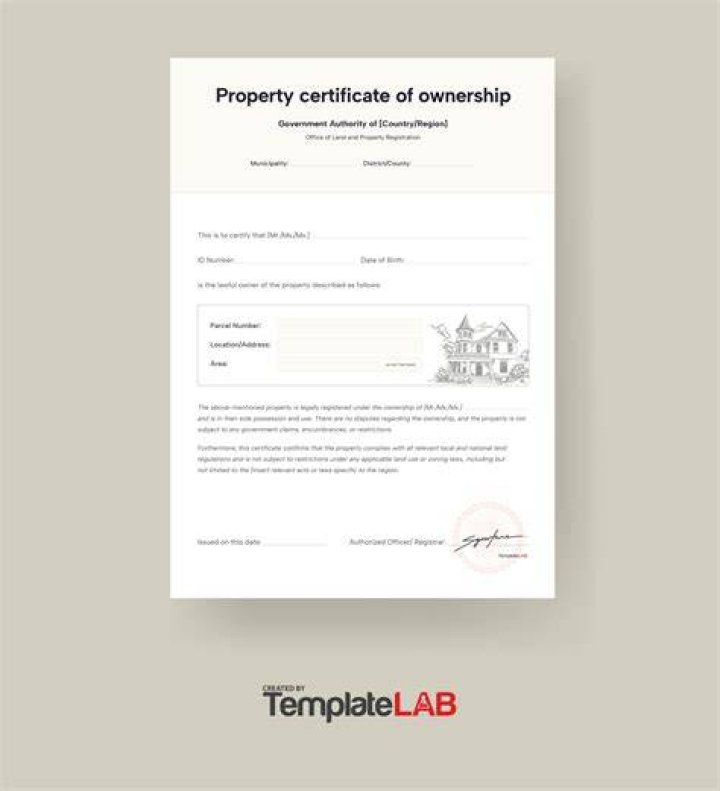 What is considered proof of ownership?