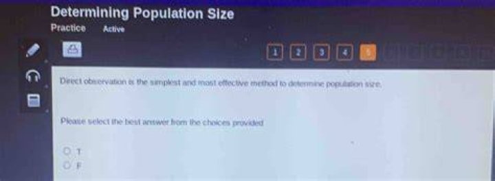 What is the most accurate way to determine population size?