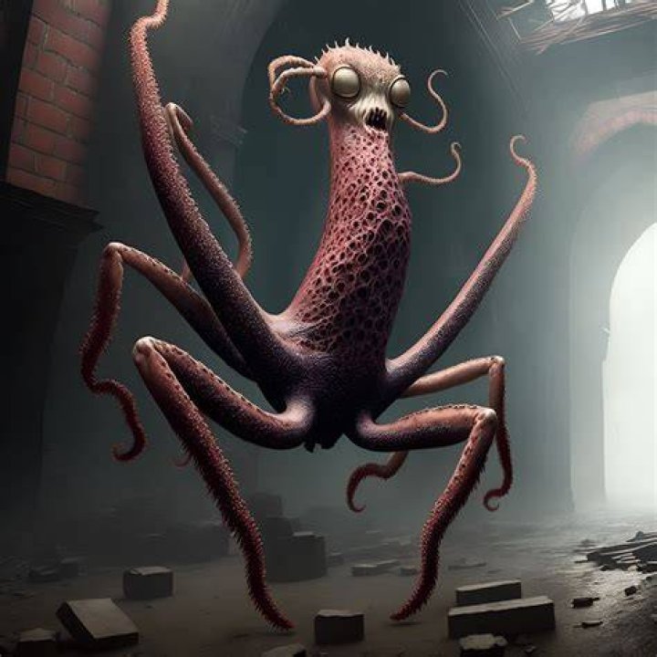 What is the tentacle monster in King Arthur?