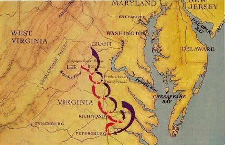 What was the purpose of Grant's Overland Campaign?