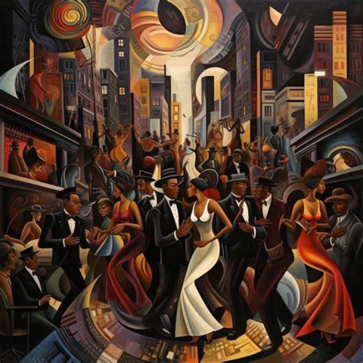 What were some of the themes and characteristics of art during the Harlem Renaissance?