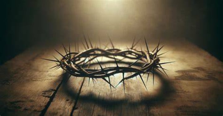 What were the crown of thorns made from?