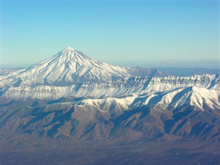 Where are the Elburz Mountains?