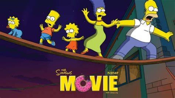 Where did the Simpsons go in the movie?