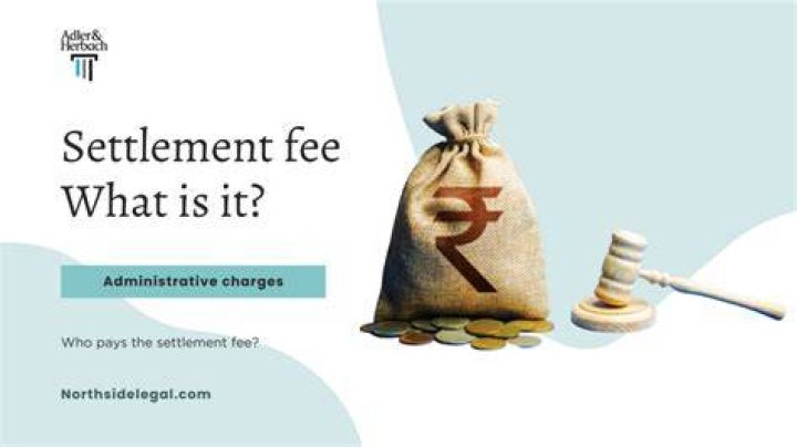 Who pays the settlement closing fee?