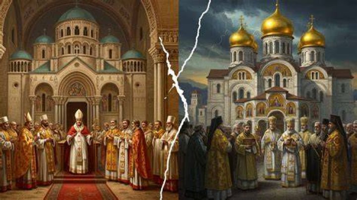 Why did Eastern and Western Christianity split?